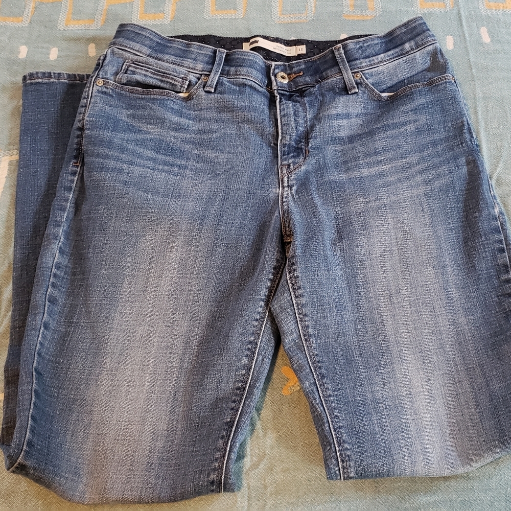 Levi's Denim Jeans Light Wash Size 12